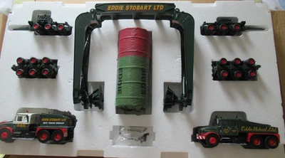 CORGI SCAMMELL CONTRACTOR x 2, GIRDER TRAILER/LOAD - STOBART SCALE 1:50 CC12305 - Image 1 of 4