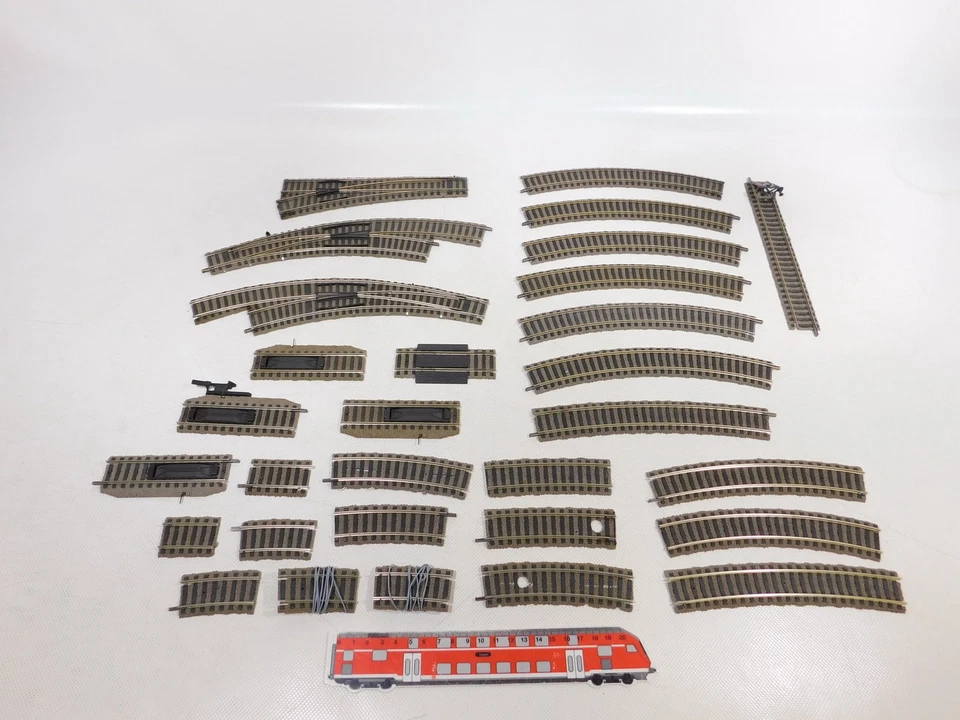 EF257-1# Fleischmann H0 Dc defect IN Set Defects Profi-Gleise: Points etc - Image 1 of 4