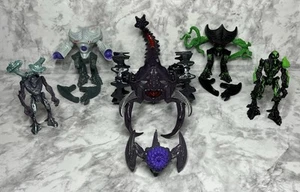 Lote de figuras de acción Final Faction Kharn Synthoid venenoso alienígena decimador Rumbler - Imagen 1 de 9