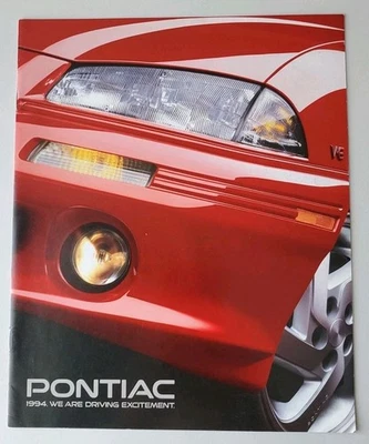 1994 PONTIAC BONNEVILLE GRAND PRIX DAM ПРОДАЖИ БРОШЮРА КНИГА БРОШЮРА - Изображение 1 из 4