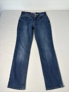 Levi's 525 Perfect Waist Straight Leg Women's Blue Jeans Stretch 29x30 - Picture 1 of 12