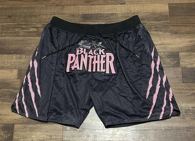 Nuevo Headgear Classics Negro Rosa Pantera Hombres Pantalones Cortos de Baloncesto RSHRT-166 4XL Foto 1 de 4