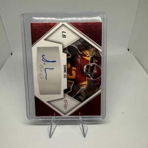 Autógrafos SAGE HIT #A-SL 2023 Shane Lee rojos (serie baja) - Imagen 1 de 2