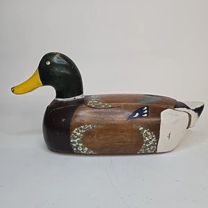 Telefono fisso vintage Telemania legno Mallard Duck esca cavo funzionante - Foto 1 di 9