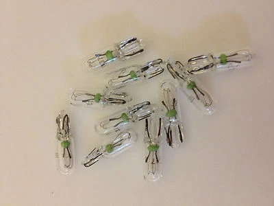 Box 10 Fits Toyota 37 Mini Wedge Incandescent Instrument Panel Light Bulbs NOS - Image 1 of 4