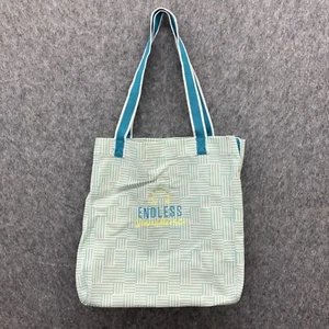 NEU Thirty-one New Horizons Beuteltasche Patchwork Streifen Aqua Endlos Sonnenschein Strand - Bild 1 von 9