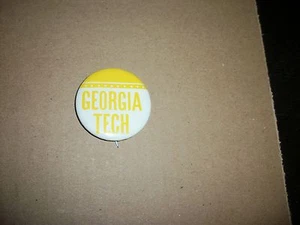 Pin de fútbol americano Georgia Tech años 60 - Como nuevo - Imagen 1 de 2