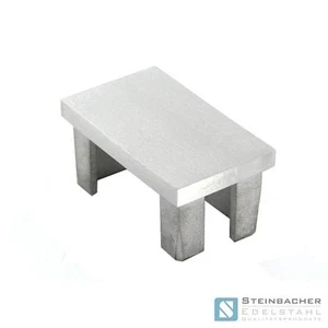 Edelstahl Einsteckkappe V4A Rohrstopfen Deckel Endkappe Stopfen Geländer #2 - Bild 1 von 1