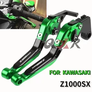 For Kawasaki Z1000SX 2011-2019 Motorcycle Folding Extendable Brake Clutch Levers - Picture 1 of 13