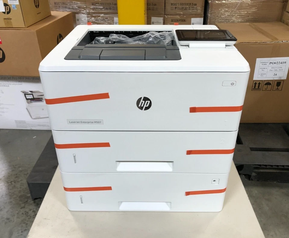 HP LaserJet Enterprise M507x (1PV88A) REF with full toner - Image 1 of 1