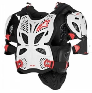 PETTORINA ALPINESTARS A10 MOTO CROSS ENDURO OFF ROAD  M/L - Picture 1 of 1