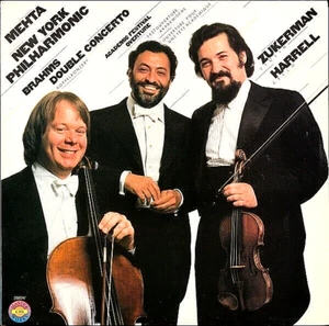 BRAHMS "DOUBLE CONCERTO" (ZUKERMAN/MEHTA/NEW YORK) PREMIUM USED LP (NM/EX) - Picture 1 of 1