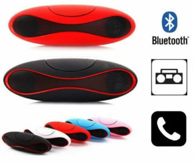 CASSA SPEAKER BLUETOOTH TF USB VIVAVOCE CELLULARE IPOD SMARTPHONE TABLET MINI-X6 - Immagine 1 di 3