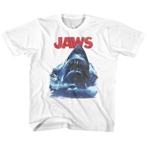 Kids Jaws Bad Waves Movie Shirt - Picture 1 of 3