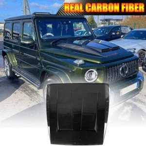 Carbon Fiber Engine Hood Bonnet Cover For Mercedes-Benz W464 W463 G63 G500 - Picture 1 of 16
