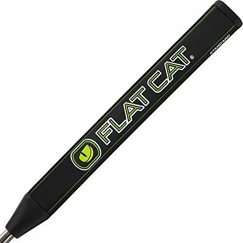 Flat Cat Tac Standard Black/lime Putter Grip