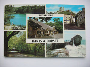 Portland Bill postcard - Corfe Castle, New Forest, Cat and Fiddle.