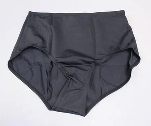 Balera Girl's Basic Pull On Matte Nylon Dance Briefs JL3 Black Size SC - Picture 1 of 3