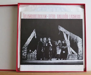 Halldor Laxness - Iskandsklukkan 4 LP Box Set 1966 The Iceland Bell Play - Picture 1 of 4