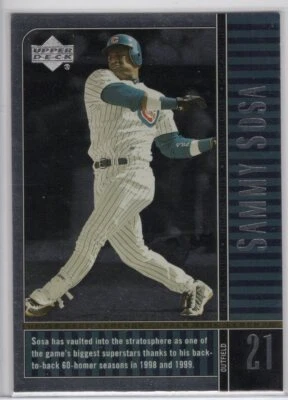 Sammy Sosa 2000 Upper Deck Legends #19 - Image 1 of 2