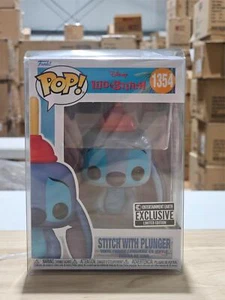 Funko Lilo & Stitch Stitch con émbolo pop EE exclusivo con protector - Imagen 1 de 1