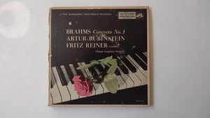 RUBINSTEIN "BRAHMS-CONCERTO NO.1" RCA RECORDS 4-45RPM-LP SET ERD 1831 - Picture 1 of 22