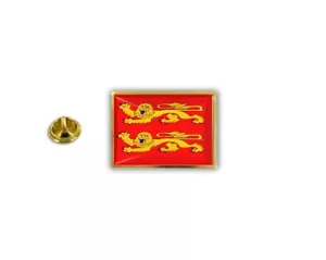 pins pin's flag national badge metal lapel hat button vest normandy - Picture 1 of 1