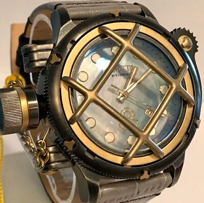52mm CAGED | Auto Swiss ETA 2824 | Platinum MOP | RUSSIAN DIVER Invicta Watch - Image 1 of 4