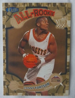1997-98 Fleer Ultra All Rookie #8 of 15AR Danny Fortson RC NBA Insert Trading - Image 1 of 2