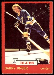1973-74 O-Pee-Chee Light Backs Garry Unger #15