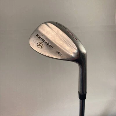 Cuña de lanzamiento Wilson armonizada 50* L eje de acero para diestros 35" buen agarre Foto 1 de 4