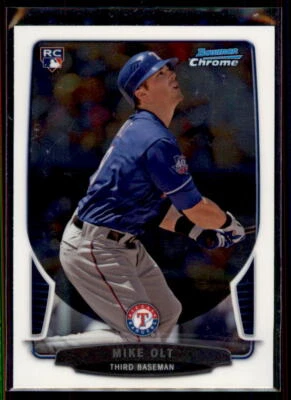 2013 Bowman Chrome Mike Olt RC #83 Texas Rangers - Image 1 of 2
