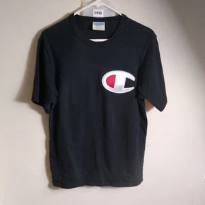 Champion Shirt Mens M Black - Picture 1 of 9