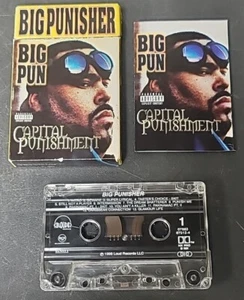 Big Pun Capital Punishment 1998 Cigarette Box Cassette Tape Rap Hip Hop w/Insert - Picture 1 of 13