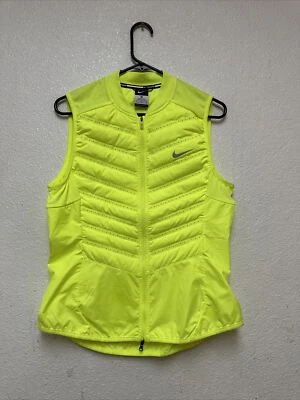 CHALECO CHALECO PARA CORRER NIKE AEROLOFT 800 EMPACABLE Talla M 686199 702 Usado Una Vez Foto 1 de 4