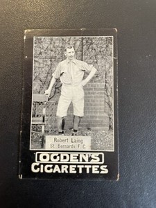 OGDENS TABS- Robert Laing - St  Bernards FC