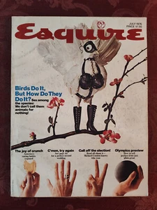 ESQUIRE July 1976 David Allan Coe John Ehrlichman Olympics William F. Buckley Jr - Picture 1 of 1