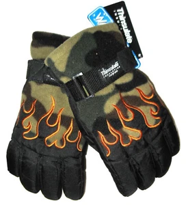 Boy's Gloves 3M Thinsulate Insulation 40 Gram Waterproof ~ Size M/L (8-14) - Picture 1 of 2