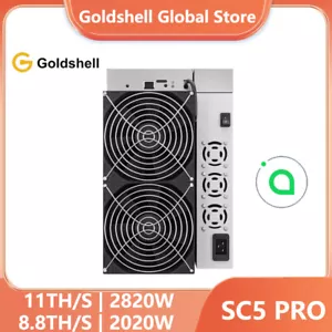 Nuevo Lanzado Goldshell SC5 Pro Siacoin Miner Modos Duales 11T 2820W u 8.8T 2020W - Imagen 1 de 4