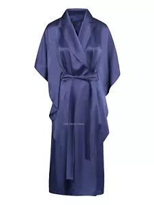 🌟MARINA RINALDI Satin kimono Dress PLUS size (MR 25) Usa W16--It54_De46_ Fr50 - Picture 1 of 23