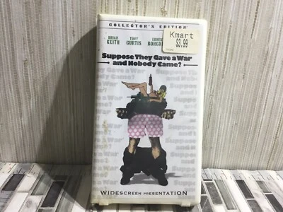 VHS Sealed Suppose They Gave A War And Nobody Came? 1970, 2000 Movie - Image 1 of 3