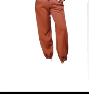 Pantalones Jogger Zoe & Phoebe By Para Mujer - Naranja M Nuevos - Imagen 1 de 16
