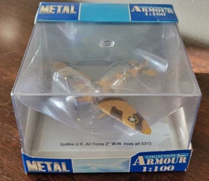 METAL ARMOUR SPITFIRE U.S. AIR FORCE 2" W W ACES - Picture 1 of 5