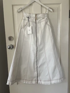 NEW - AJE Pepa Denim Didi Skirt - Picture 1 of 5