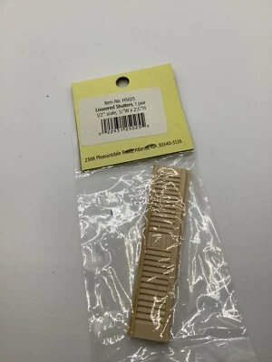 Houseworks NOS Louvered Shutters 1/24 Scale - Image 1 of 2