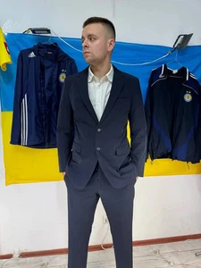 Prada Anzug Blazer Und Hose Viskose 2 Teiler Herren 50R Blau - Bild 1 von 24