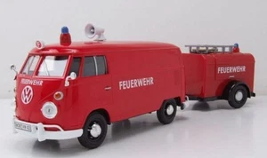 MOTOR MAX - VOLKSWAGEN Type 1 fire engine with trailer - 1/24 - MMX79671 - Picture 1 of 6