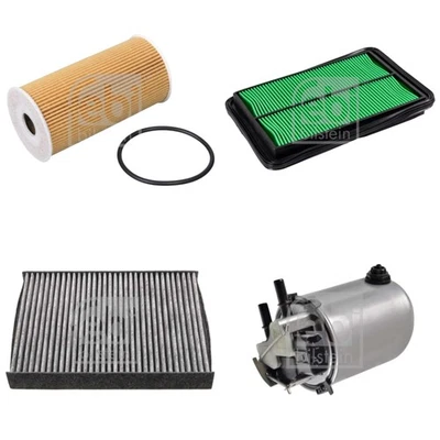 FEBI BILSTEIN Inspektionspaket Filterset für Renault Kadjar HA_ HL_ 1.6 dCi - Bild 1 von 4