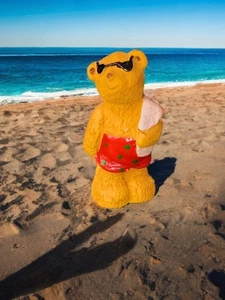 RR Hill Upcott Collection Miniture Beach Sunshine 3cm Bear Ex Condition No Box.  - Picture 1 of 8