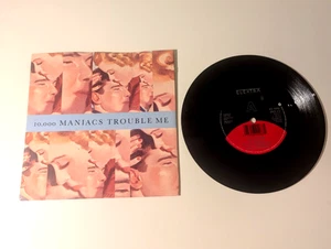 10,000 Maniacs-Trouble Me & Lion's Share Elektra'89 Picture Sleeve 45 MINT $6.99 - Picture 1 of 4